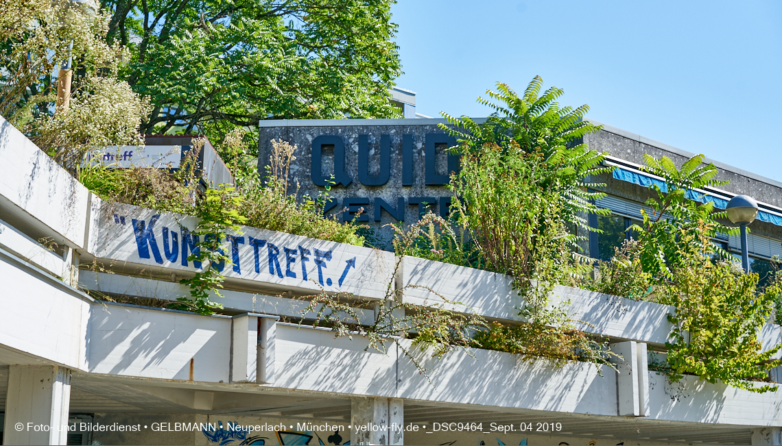 04.09.2019 - Einkaufs- und Wohnzentrum Quiddestraße in Neuperlach